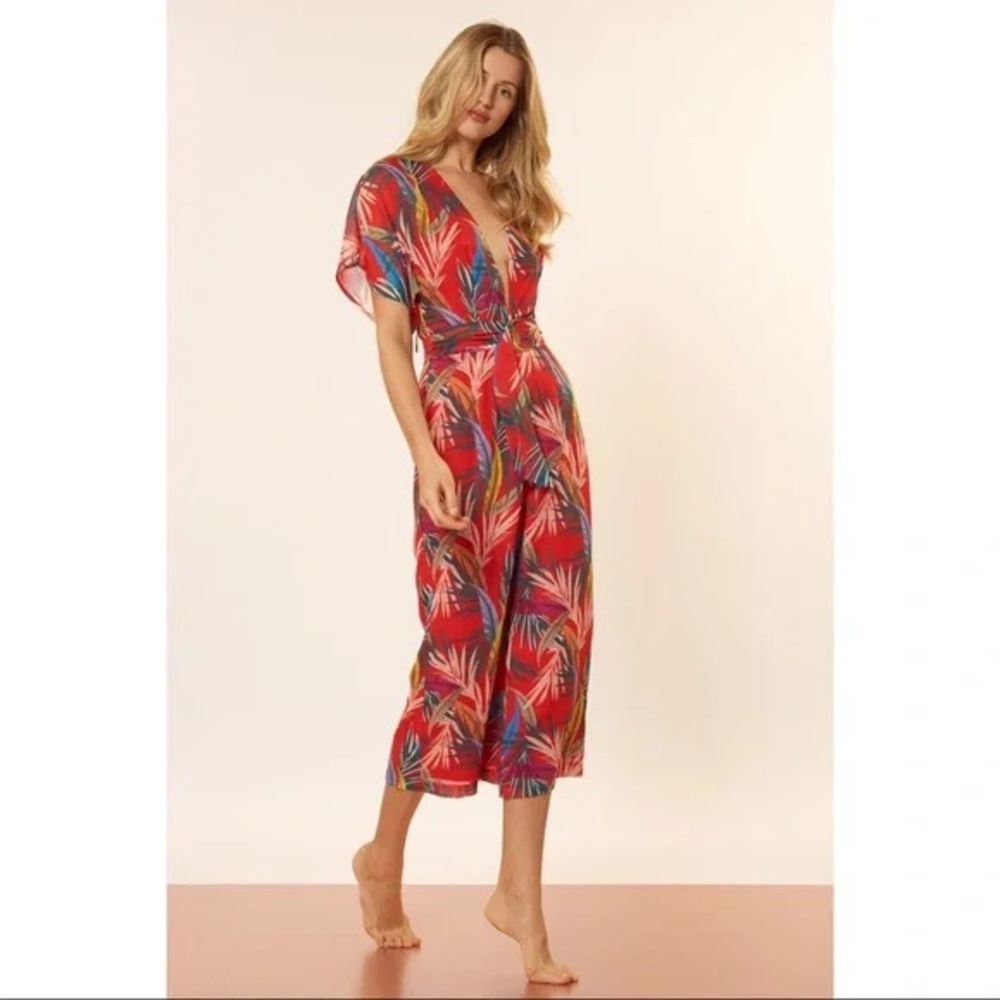 Red carter romper